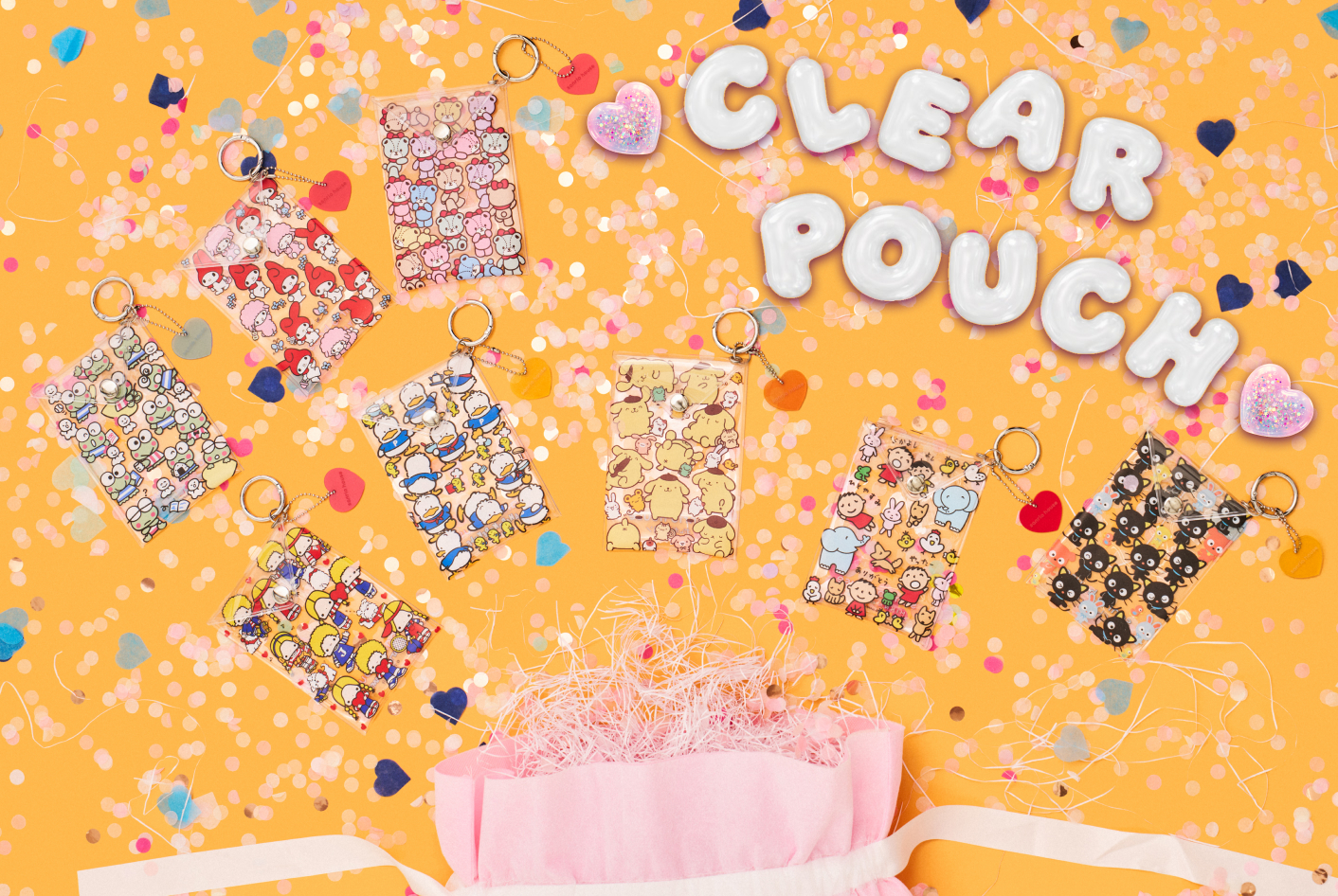 CLEAR　POUCH